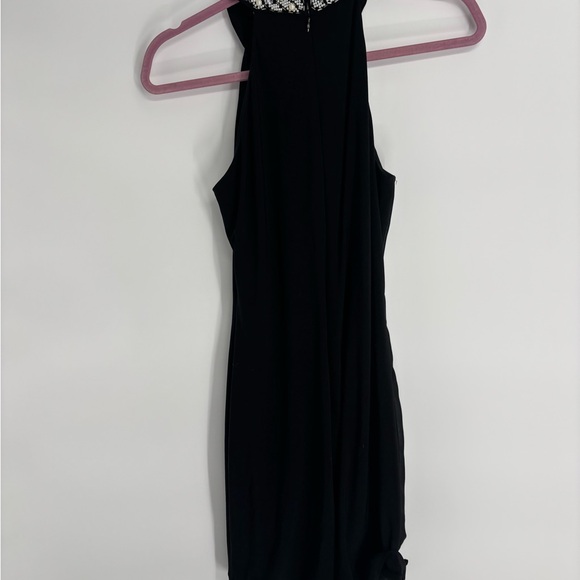 Vintage Cache’ Women’s Knee Length Beaded Neck Dress - Picture 5 of 6